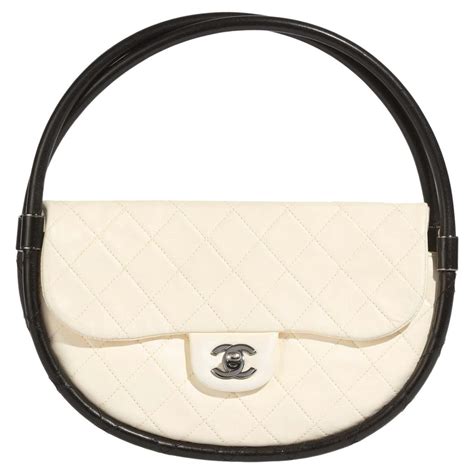 chanel spring 2013 hula hoop bag|Chanel vintage vanity case bag.